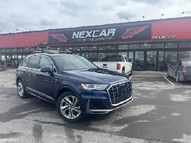 2021 Audi Q7 KOMFORT AWD 7 PASS NAV LEATHER PANROOF BSPOT CAM