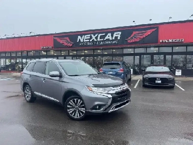 2019 Mitsubishi Outlander ES AWD 7 PASS LEATHER SUNROOF BSPOT L