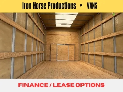 2024 Ford E450 16 CUBE VAN RAMP MANDOOR 60K CAN LEASE NICE
