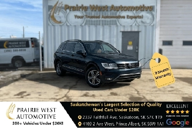 2018 Volkswagen Tiguan Comfortline 4MOTION Ltd Avail Image# 1