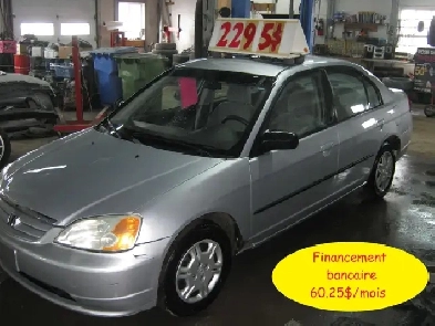 2002 Honda Civic DX PETIT BUDGET