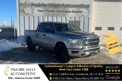 2022 Ram 1500 Tradesman 4x4 Quad Cab 6'4' Box Image# 1