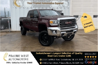 2016 GMC Sierra 3500HD 4WD Crew Cab 1537 SLE