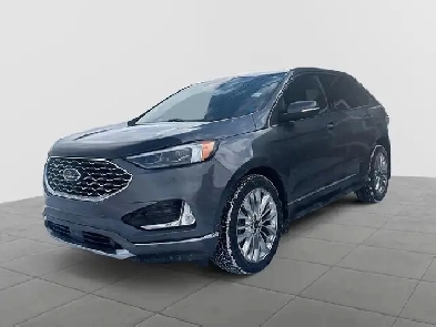 2021 Ford Edge Titanium Titanium  Elite Pkg  Leather  Moon