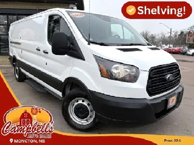 2019 Ford Transit250 Shelving Divider Backup Camera