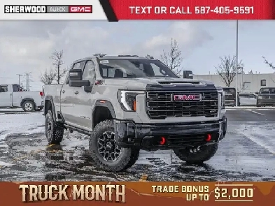 2026 GMC Sierra 2500HD AT4X