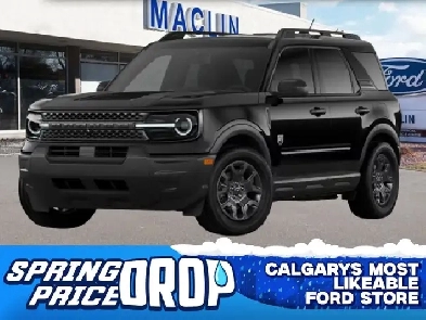 2026 Ford Bronco Sport BIG BEND  BLACK APPEARANCE PACKAGE