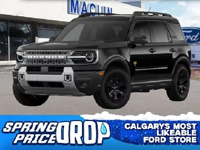 2026 Ford Bronco Sport BADLANDS  BADLANDS TECH PACKAGE  MOONRO