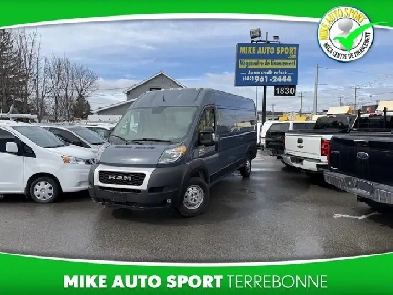 RAM ProMaster Cargo Van 3500 allong toit lev 2021 BAS KILO