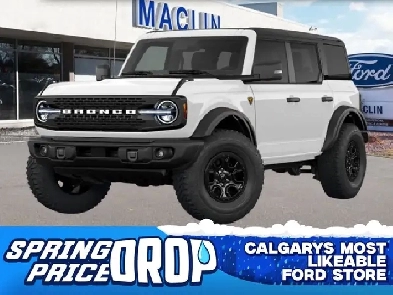 2026 Ford Bronco BADLANDS  SASQUATCH PACKAGE  HIGHLUX PACKAGE