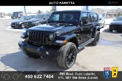 2021 Jeep Wrangler Unlimited High Altitude 4x4 sky one touch lea