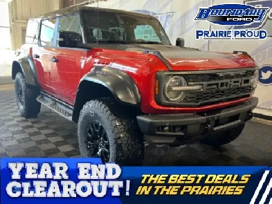 2024 Ford Bronco RAPTOR  374A  CARBON FIBER  LUX PACKAGE