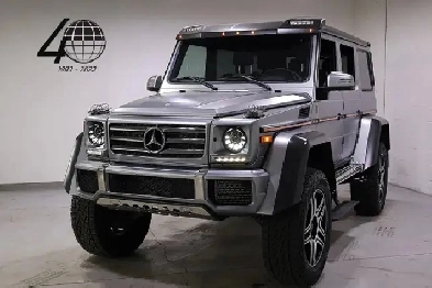2017 MercedesBenz G550 4x4 Squared  LOW KM  CLEAN CARFAX