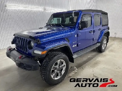Jeep Wrangler Sahara 4x4 Gps Cuir 2019  vendre