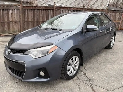 2014 Toyota Corolla S Manual fuel saver