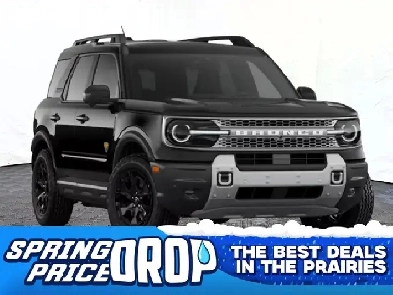 2026 Ford Bronco Sport BADLANDS  SASQUATCH  BADLANDS TECH PACK