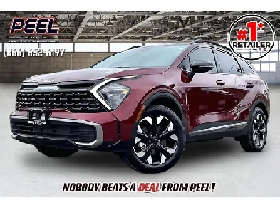 2023 Kia Sportage X Line  Heated Leather  SafetyTech  AWD