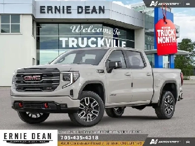 2026 GMC Sierra 1500 AT4 30L DIESEL  SUNROOF  TECH PKG