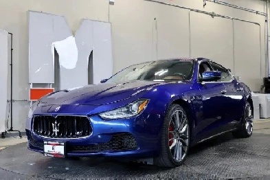 2017 Maserati Ghibli S Q4  SUNROOFNAVICAMERASPORTEXHAUST
