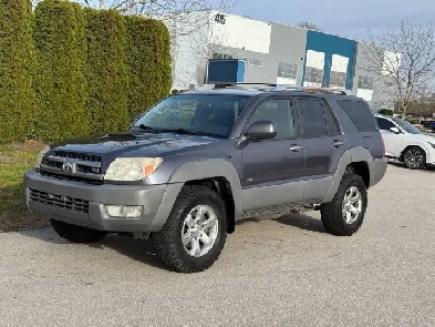 2003 TOYOTA 4RUNNER SR5 4X4 V8 AUTO AC MOONROOF TOW HITCH LOCAL