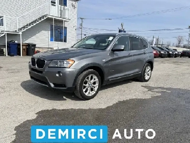 2013 BMW X3 28iTOIT PANORAMIQUECUIR