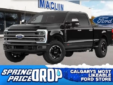 2026 Ford F350 PLATINUM  PLATINUM PLUS PACKAGE  MOONROOF