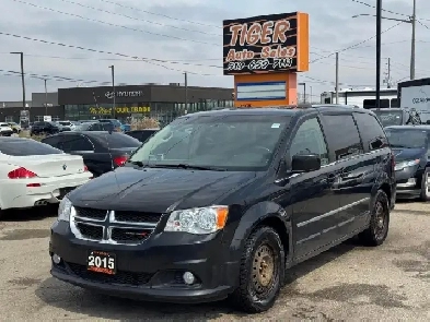 2015 Dodge Grand Caravan CREW PLUS ONLY 113KMS LEATHER SUNROO