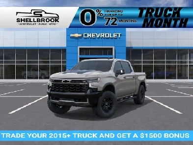 2026 Chevrolet Silverado 1500 Crew Zr2 4wd