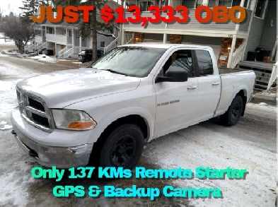 2011 RAM 1500 Only 137KMs Just 133K OBO