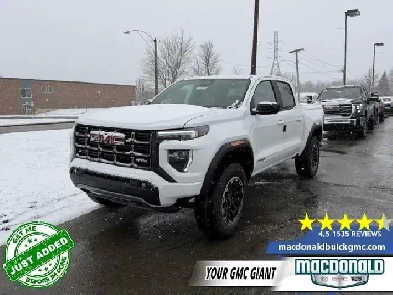 2026 GMC Canyon AT4  Heated Seats  Remote Start  424 BW