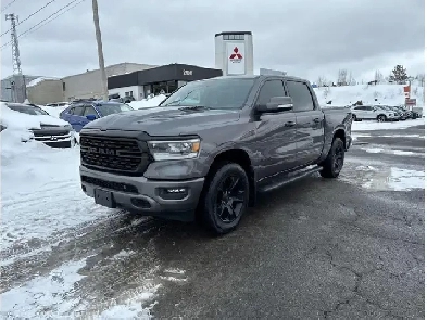 2022 Ram 1500 SPORT CREW  REBEL 12  SPRAY IN  TRI FOLD