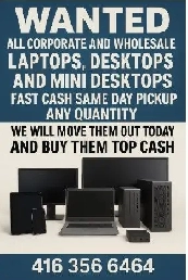 Corporate Laptops  Desktops  Mini Pc  Fast Cash Today