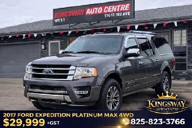 2017 FORD EXPEDITION PLATINUM MAX  35L ECOBOOST  4X4