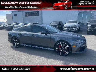 2017 Audi RS 7 Quattro AWD/NAVIGATION/B.CAM/LEATHER/ROOF Image# 1