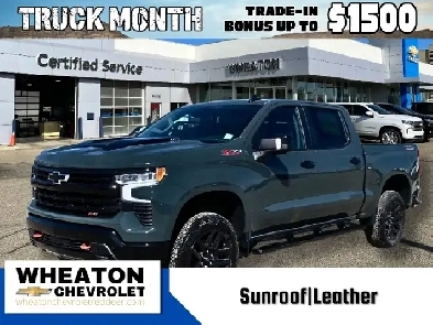 2026 Chevrolet Silverado 1500 LT Trail Boss LeatherHeated Seats