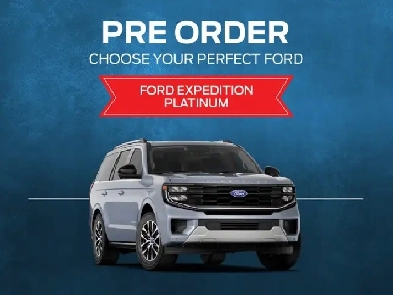 2027 Ford Expedition Platinum  Get it Faster at Uxbridge Ford