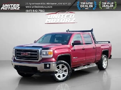 2014 GMC Sierra 1500 SLE Crew Cab 53L V8 4WDNO ACCIDENTS