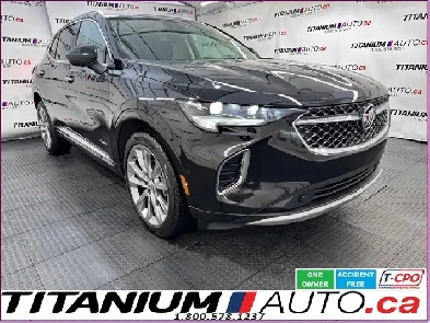 2022 Buick Envision Avenir AWD-Cooled Leather-Pano Roof-360 Came Image# 1