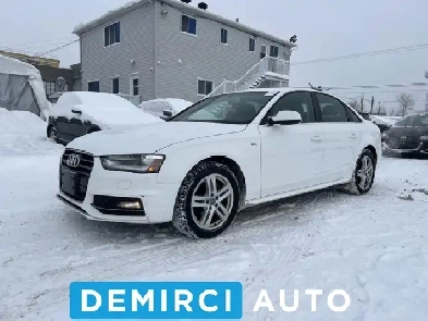 2015 Audi A4 JAMAIS ACCIDENTEEProgressiv plusSAAQ CERTIFIE
