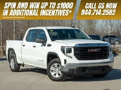 2025 GMC Sierra 1500 Pro  WiFi Hotspot  Lane Assist