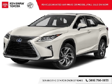 2018 Lexus RX 450hL
