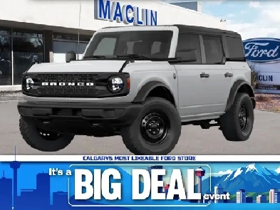 2026 Ford Bronco BIG BEND | BLACK APPEARANCE PACKAGE | Image# 1