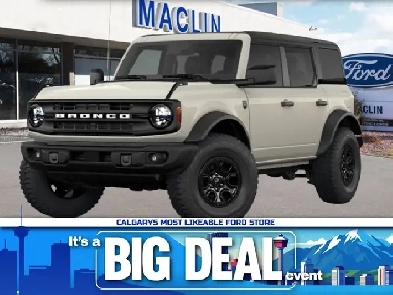 2026 Ford Bronco Big Bend 4 Door 4x4 Image# 1