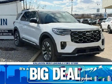 2026 Ford Explorer PLATINUM | LUX LEATHER PACKAGE | Image# 1