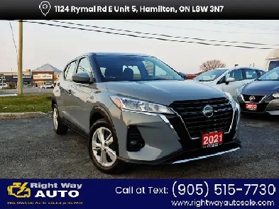 2021 Nissan Kicks S  SAFETY CERTIFIED