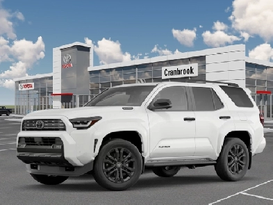 2026 Toyota 4Runner Hybrid Platinum w/Fixed Running Board INCOMI Image# 1