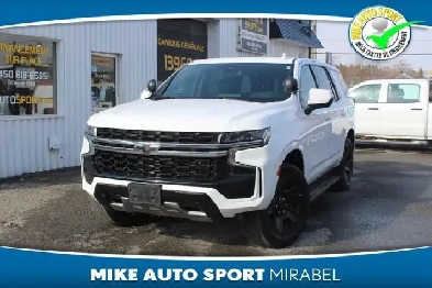 2021 Chevrolet Tahoe 4 portes 4X4 Police pack Inspection  fa