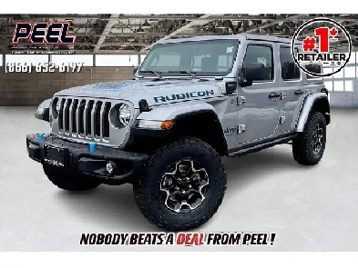 2021 Jeep Wrangler 4xe Rubicon PHEV  Tow Pkg  Steel Bumper  4