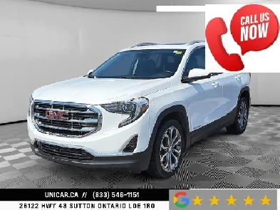 2018 GMC Terrain SLT No Accident Nav Premium Audio Backup Leathe