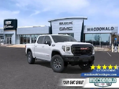 2026 GMC Sierra 1500 AT4X - Leather Seats - $782 B/W Image# 1